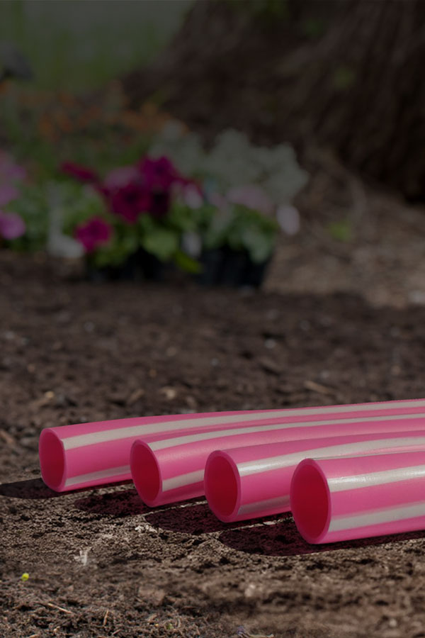 garden pipe banner