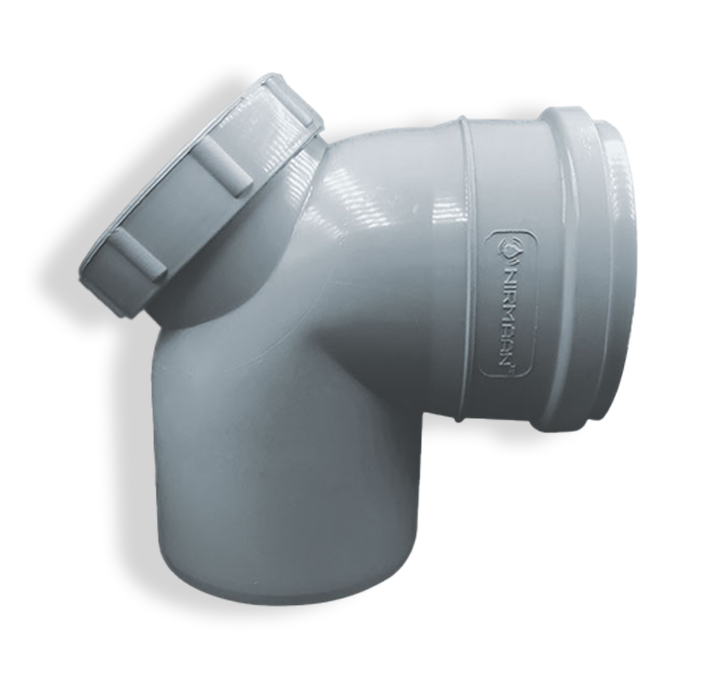 87.5 degree bendpipe with door